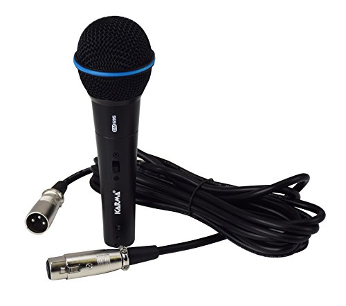 Karma Dm 595 Microfono Cablato Nero - Microfoni (50 Db, -80-13 Hz, 500 Ω, Cablato, 4 M, 200 G)