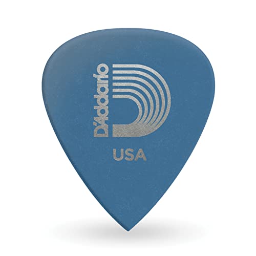 Planet Waves 6Dbu5-25 - Set Di Plettri Duralin, Medium/Heavy, 1 Mm, 25 Pezzi, Colore Blu