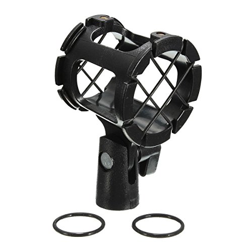 Familymall Supporto Per Microfono Antiurto Per Microfono Riduce Vibrazioni Sospensione Antivibrante Microfono Clip