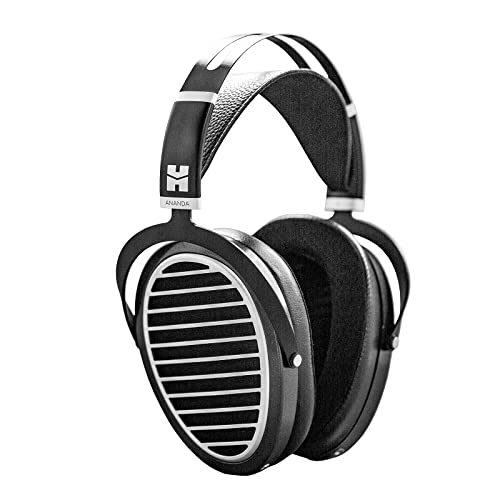 Hifiman Ananda Over-Ear - Cuffie Full Size Magnetiche, Design Ad Alta Fedeltà, Facili Da Usare Tramite Iphone/Android Studio, Comodi Cuscinetti Aurico