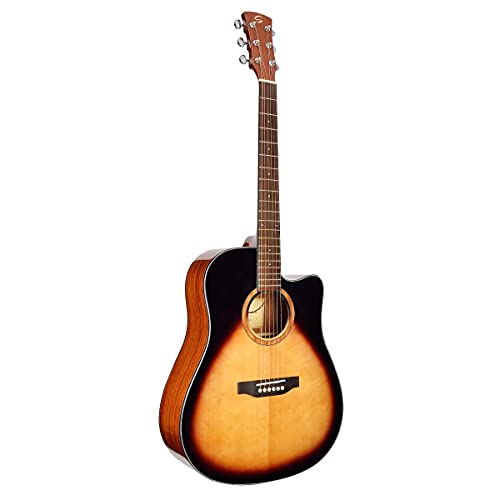 Chitarra Acustica Soundsation Olympic-Dnce-Gsb Dreadnought Cutaway W/Preamp