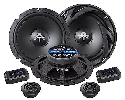 Autotek Atx 6.2C - Set Di Altoparlanti Da Incasso A 2 Vie, 200 W, 1 Set