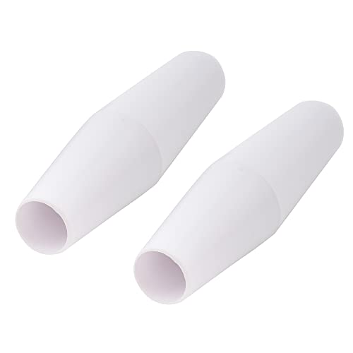 Musiclily Basic Plastica Tappo Manopola Per Leva Tremolo M6 Chitarra Elettrica Tipo Strat, Bianco (Set Di 2)