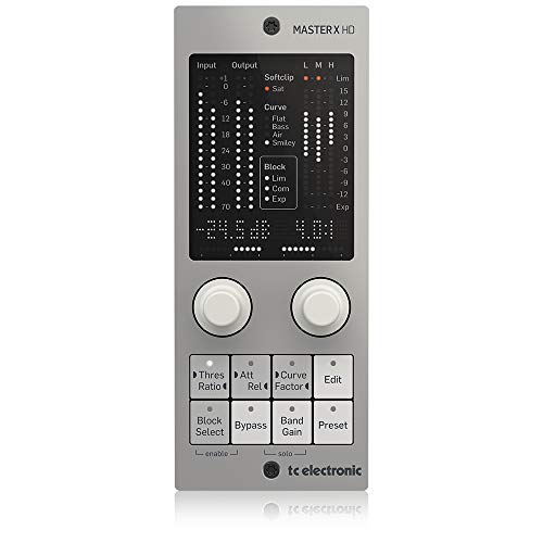 Tc Electronic Master X Hd Native / Master X Hd-Dt Multi-Band Dynamic Plug-In Con Controller Hardware Dedicato