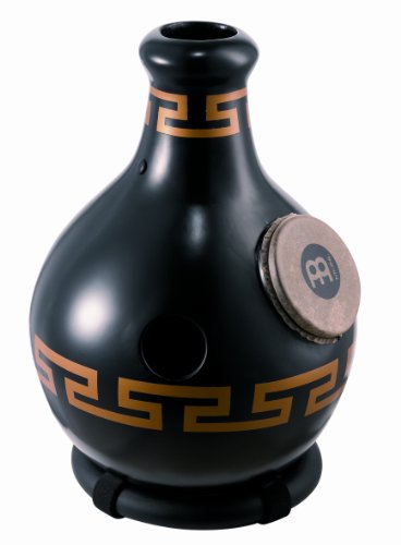 Meinl Percussion Id3Go - Tamburo Ibo In Fibra Di Vetro, Tre Tonalità, Misura Grande, Con Motivo Decorativo Dorato