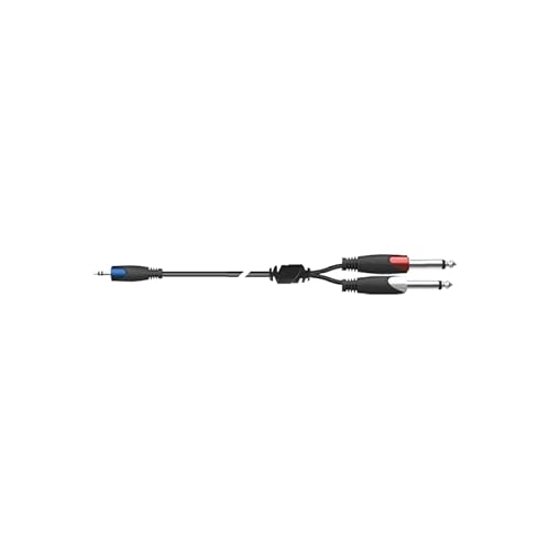 Quik Lok Sx/30-K - Cavo Adattatore Serie Strix - Jack Stereo 3.5/2 Jack Mono