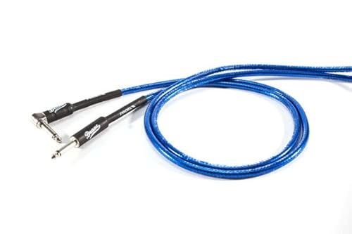 Proel Brv120Lu5Tb Cavo Strumenti Jack Mono 6.3 Mm A Jack Mono 6.3 Mm Ad Angolo - 5Mt.