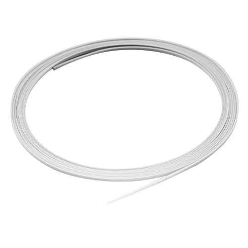 Musiclily 1650X1X0,5Mm Binding In Plastica Per Chitarra Classica/Acustica, Bianco