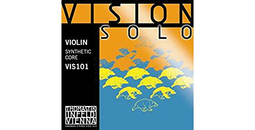 Thomastik Vision Solo 4/4 Violino Strings Set Con Argento D' Argento, G Ferita Corde