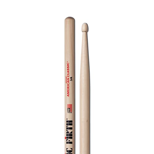 Vic Firth - Bacchette Per Batteria Serie American Classic® - 5A - Hickory Americano - Punta Di Legno