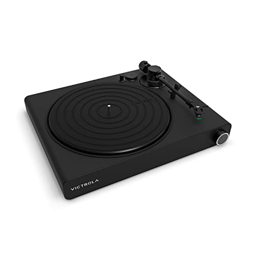 Victrola Stream Onyx Giradischi In Vinile A 3 Velocità, Funziona In Modalità Wireless Con Dispositivi Sonos, Cartuccia Magnetica Ad Alta Precisione, F