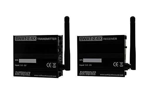 Earthquake Sound Swat-2.4X - Set Di Trasmettitori Audio Stereo Senza Fili