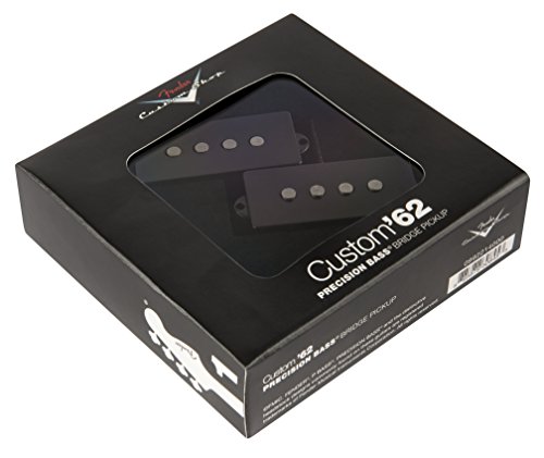 Fender 099-2214-000 Bass Pick Custom Shop '62 Pickup Kit - Nero