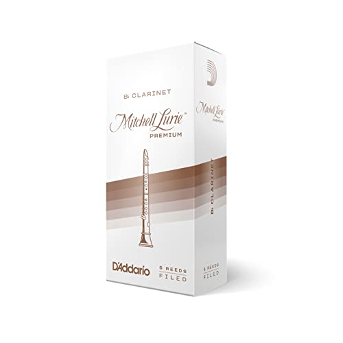 Confezione Da 5 Ance Mitchell Lurie Di Alta Qualità Per Clarinetto Soprano In Si Bemolle, Durezza 1,5