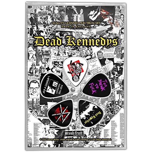 Dead Kennedys Plettro Fresh Fruit Misura Confezione 5 (Taglia Unica) (Multicolore)