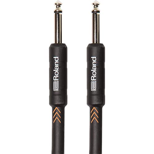 Roland Black Series Instrument Cable, Black, Length: 15 Ft./4.5 M
