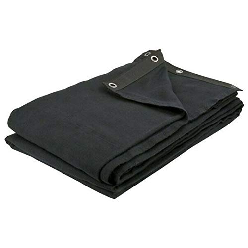 Showtec Dekomolton Backdrop 300 X 300Cm Black - Telone Nero