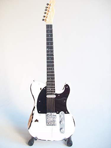 Mini Chitarra Da Collezione Replica Artisti Anni Settanta