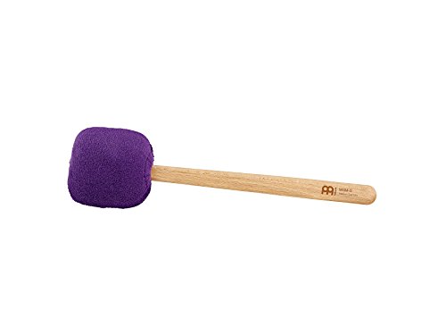 Sonic Energy Gong Mallet Small – Mallet Lavanda Con Impugnatura In Faggio – Per Suonatori Di Gong, Meditazione, Percussioni – Lana Di Pecora, Pile Sin