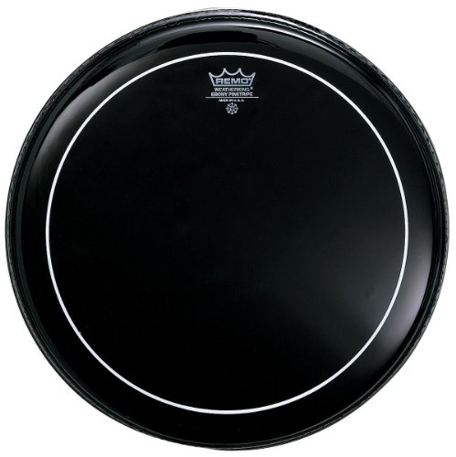 Remo Es0618Ps - Testata Per Tamburo Gessato In Ebano, 45 Cm
