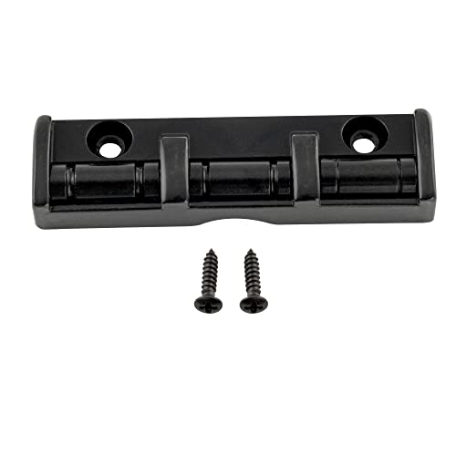 Musiclily Pro 43Mm Roller Nut Capotasto In Acciaio Per Chitarra Elettrica Strat Tele, Nero