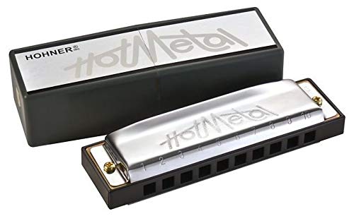 Hohner Armonica Diatonica Hot Metal F.