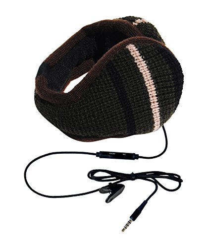 Hi-Fun Hi-Ear Paraorecchie Con Speaker Integrato - Lana Verde