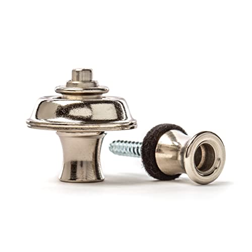 Dunlop - Sls1101N Straplok Original Strap Retainer System, Nickel