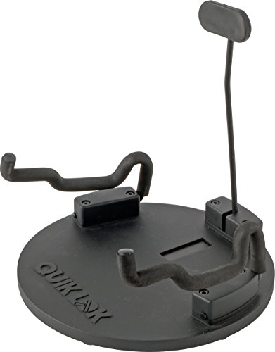 Quik Lok - Gi/8 Supporto Universale Serie Compact, Supporto Compatto Universale Per Chitarra/Basso, Colore Nero