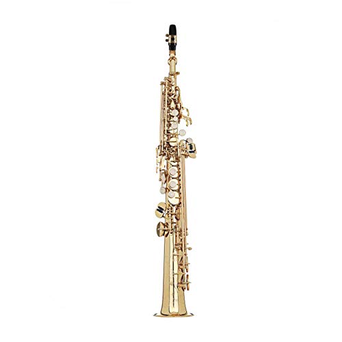 Proel Gr Ssp800 Grassi - Sax Sassofono Dritto Soprano Sib Con Doppio Chiver In Ottone Laccato, Accessori Base