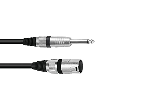 Omnitronic 3022519 C Cavo Xk – 50 A Xlr Maschio Da Jack Stereo A Jack Mono 5 M