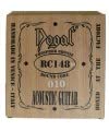 Dogal® »Rc148H Acoustic Guitar Set Phosphor Bronze« Corde Per Chitarra Acustica - Phosphore Bronze Round Core - 010/047