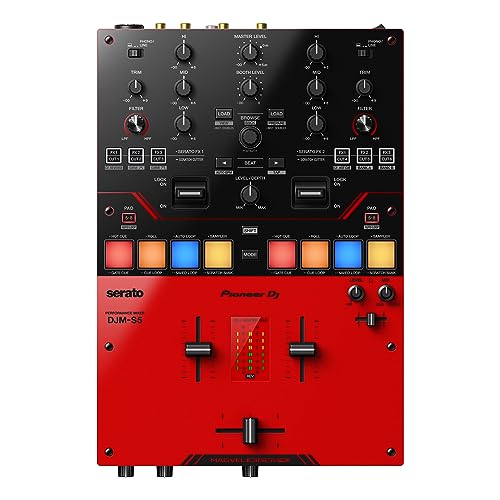 Pioneer Dj Djm-S5 Mixer A 2 Canali Per Serato Dj