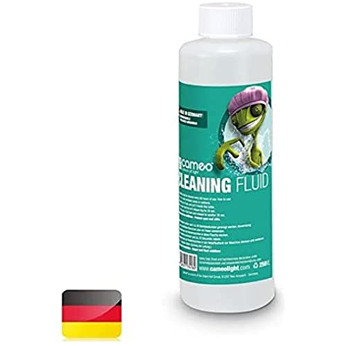 Cameo Cleaning Fluid 0,25 L - Liquido Speciale Per La Pulizia Delle Macchine Del Fumo 250 Ml
