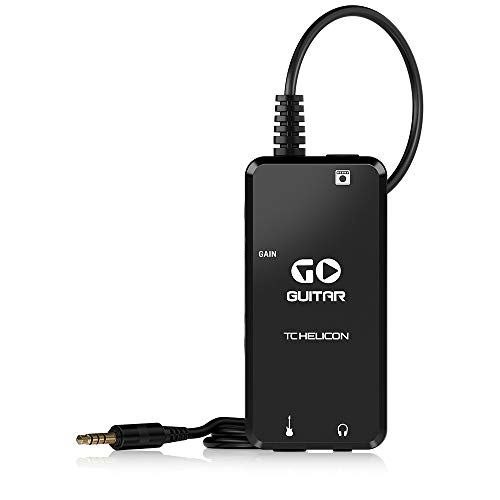 Tc Helicon Go Guitar Interfaccia Per Chitarra Portatile Per Dispositivi Mobili