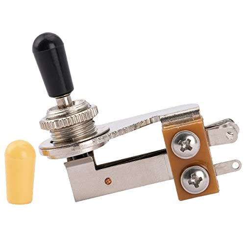 Musiclily Basic Metrica Selettore Forma A L 3 Posizioni Angolo Retto Toggle Switch Per Chitarra Elettrica Usa Les Paul Epiphone Sg Es
