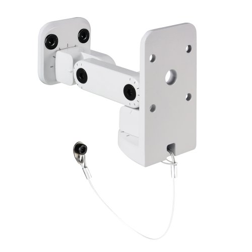 Adam Hall Stands Suwmb 10 W - Supporto Da Muro Universale Per Cassa Fino A 10 Kg, Bianco