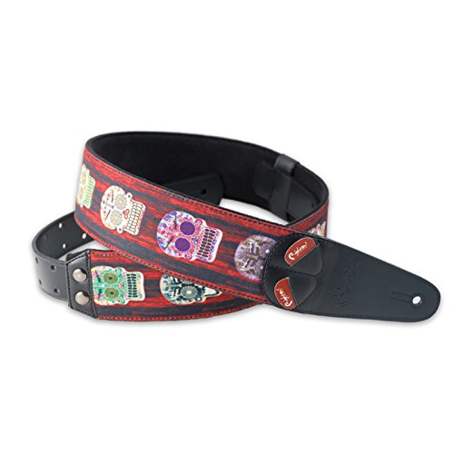 Righton! Straps Mojo Skulls - Tracolle Per Chitarra