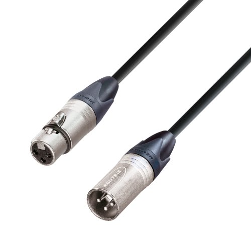 Adam Hall Cables 5 Star Mmf 1000 - Microphone Cable | Neutrik Xlr Female X Xlr Male | 10 M