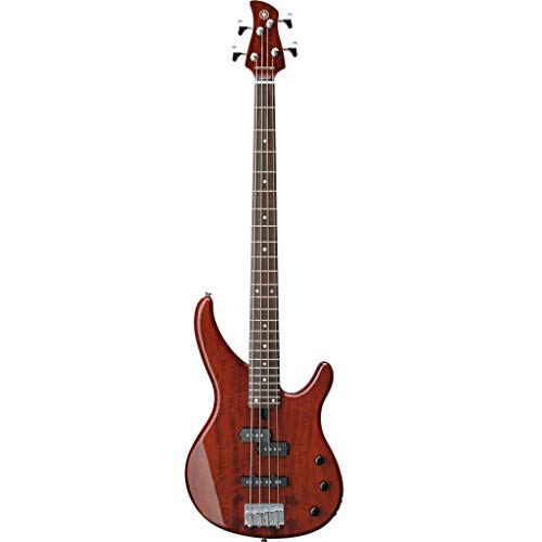 Yamaha Trbx174Ew Chitarra Elettrica A 4 Corde, Marrone (Root Beer)