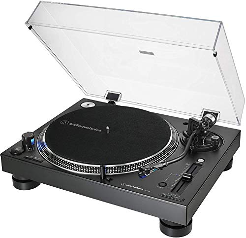 Audio Technica Giradischi (At-Lp140Xpbk) (Black) Professionale Trazione Diretta