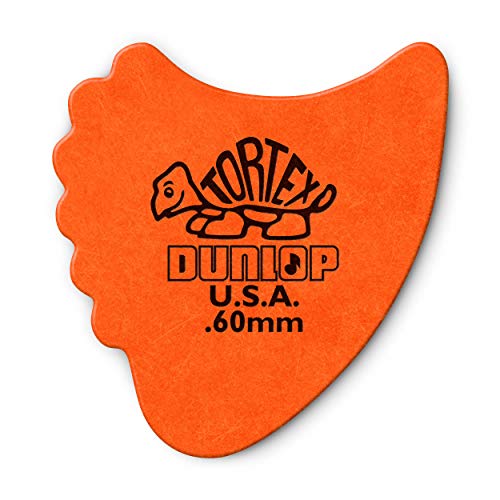 Dunlop Tortex Fin Pick, 50 Mm .60Mm