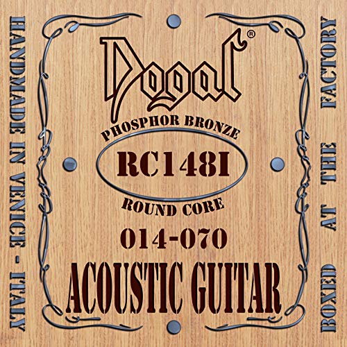 Dogal® »Rc148I Baritone Guitar Set Phosphor Bronze« Corde Per Chitarra Baritone - Phosphor Bronze Round Core - 014/070