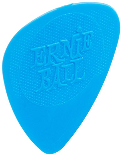 Ernie Ball, P09130, Plettri Thin In Nylon Stampati A Iniezione, 0,53 Mm, Confezione Da 50