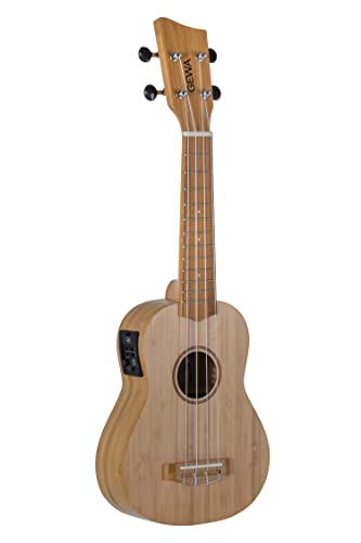 Ukulele Soprano E-Acustico Manoa K-So-Bbe Incl. Borsa Da Concerto Imbottita