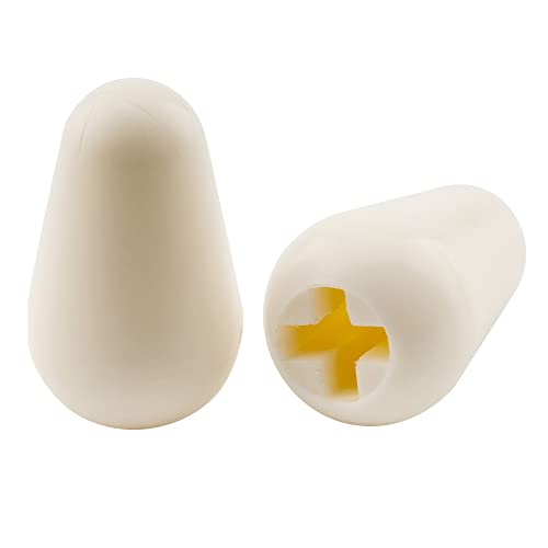 Musiclily Pro Dimensioni Pollici Pomello Copri Selettore 5 Posizioni Stratocaster Switch Tips Per Chitarra Elettrica Usa Fender Strato/Tele/Crl, Aged