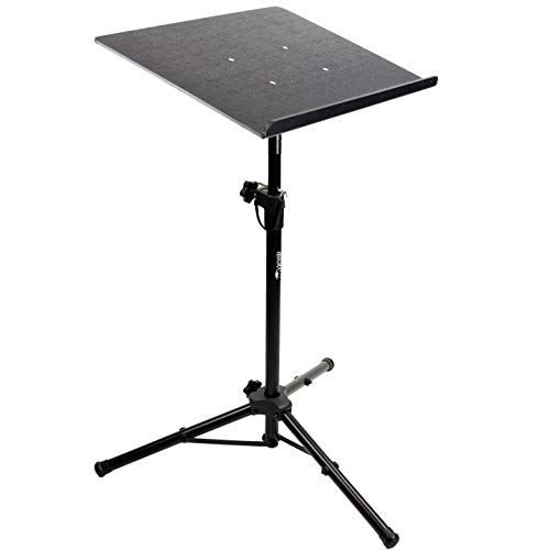 Rockjam Rjlp3 Stand Per Laptop Del Proiettore Per Impieghi Gravosi O Scrivania Temporanea Con Il Corpo Del Treppiede E La Piastra Strutturata