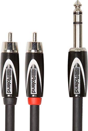 Roland 210620099 5 Ft/Cavo Interconnect 1,5 M Da 1/4 Trs (Male) A Dual Rca