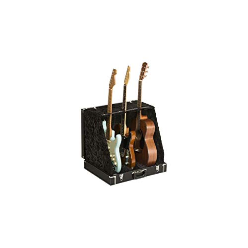 Fender Classic Case Stand, Black, Stand Per Fino A 3 Chitarre