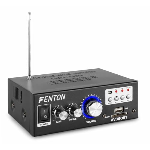 Mini Amplificatore 2X40W Con Bt/Sd/Usb / Mp3